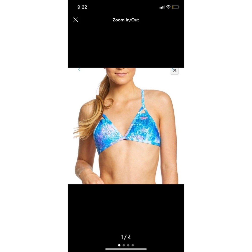 Speedo two piece top